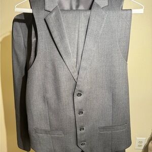 Men's Gray Suit Vest